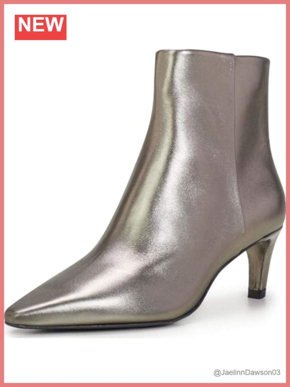 Vince Camuto Quinley Ankle Booties Leather Stiletto Heel